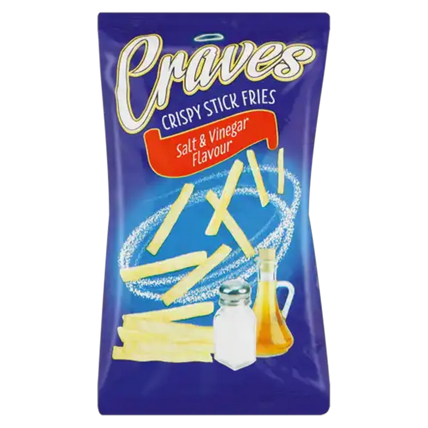Image of Craves Salt & Vinegar Flavoured Sticks Snack 85g