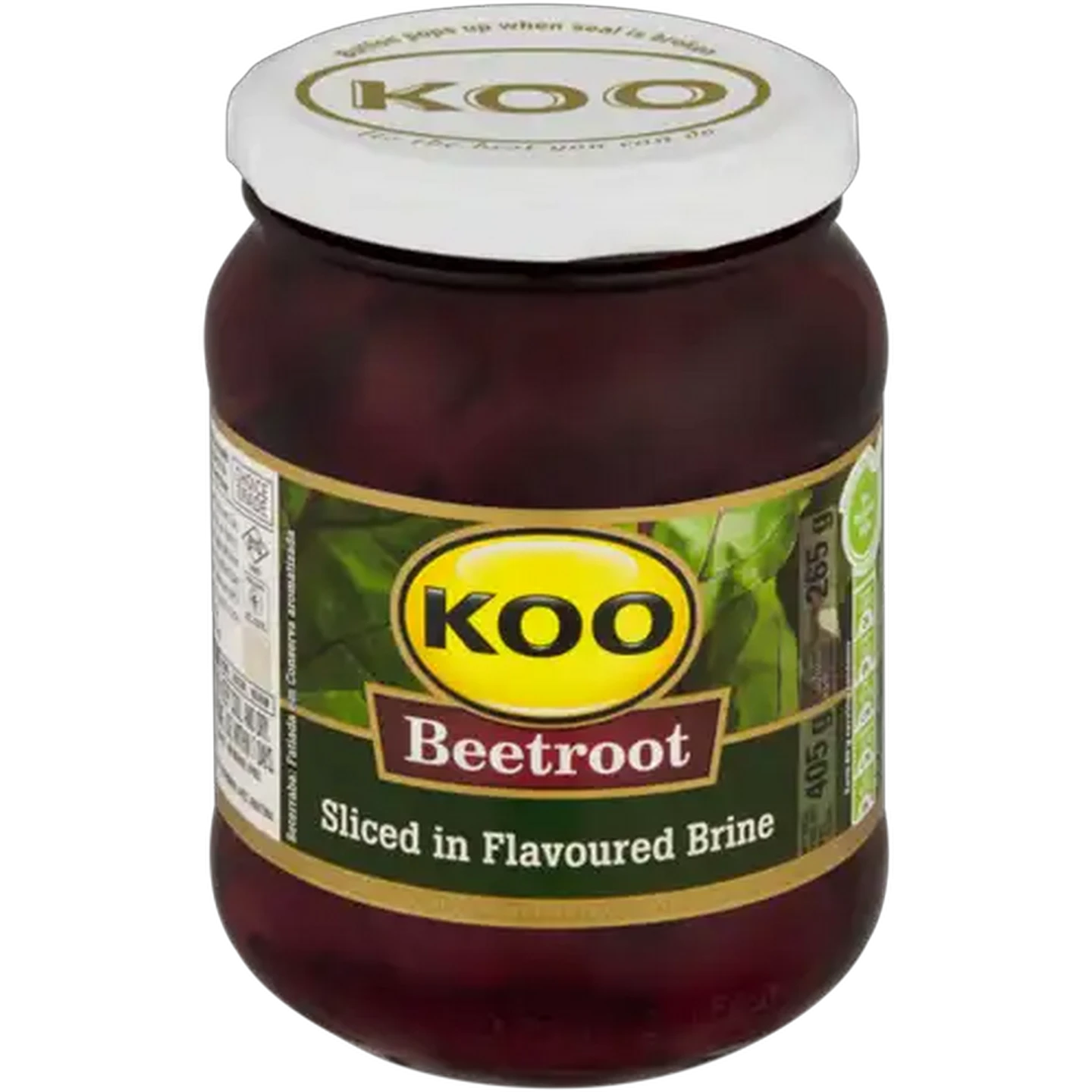 Image of KOO Sliced Beetroot in Flavoured Brine 405g
