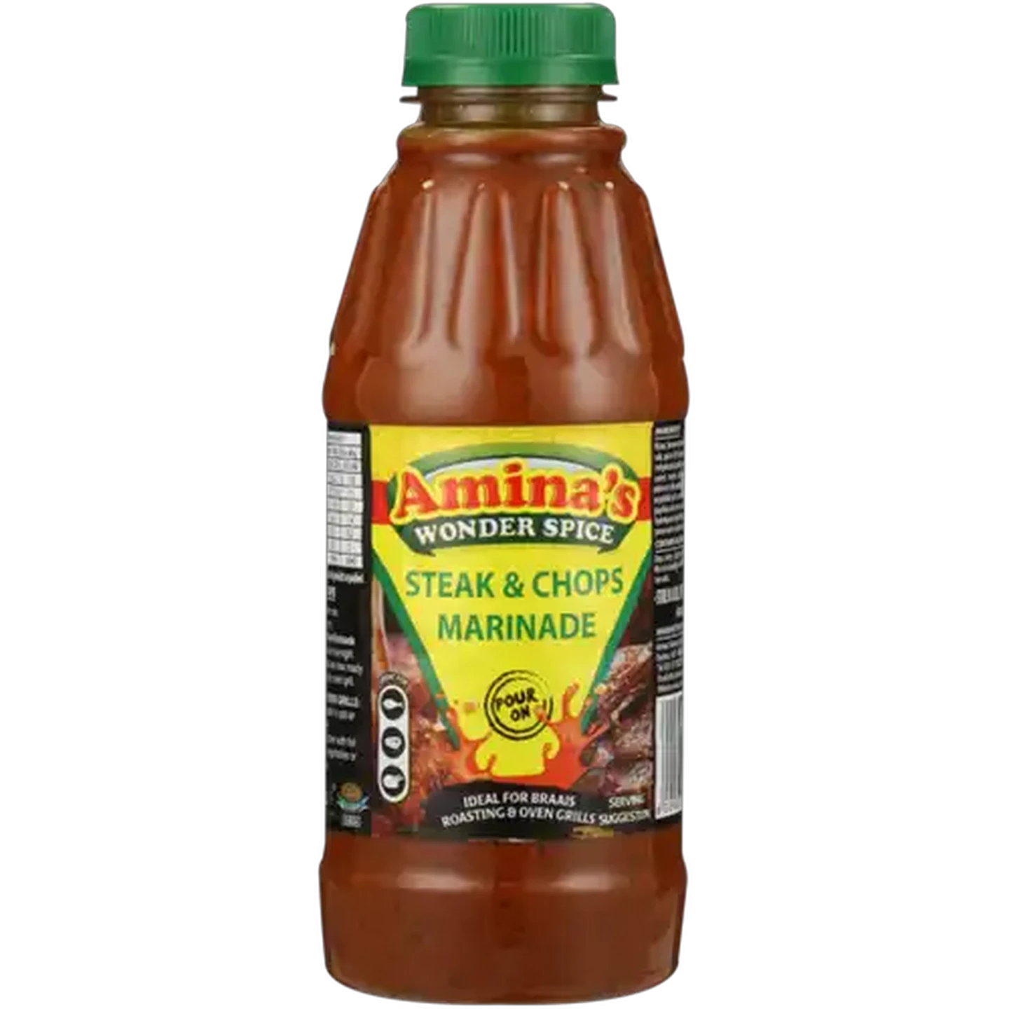 Image of Amina's Wonder Spice Steak & Chops Marinade Bottle 500ml