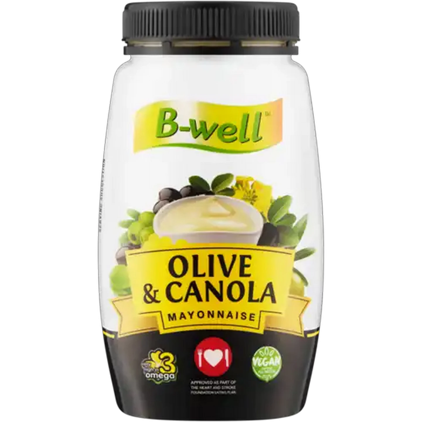Image of B-well Olive & Canola Mayonnaise 740g