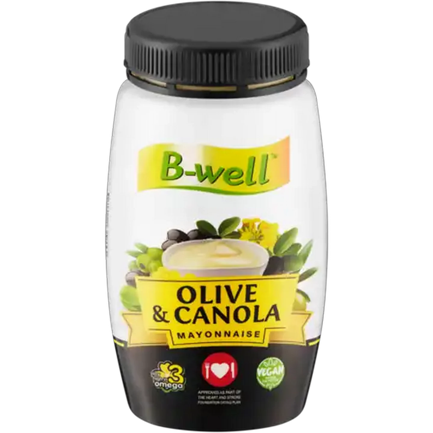 Image of B-well Olive & Canola Mayonnaise 740g