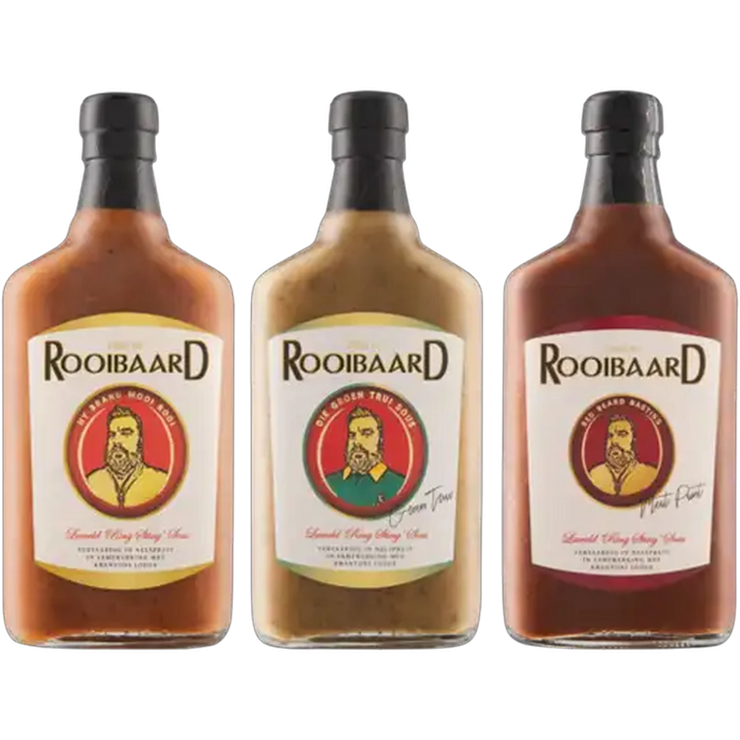 Image of Rooibaard Chilli De Sauce Gift Box 3 x 375ml