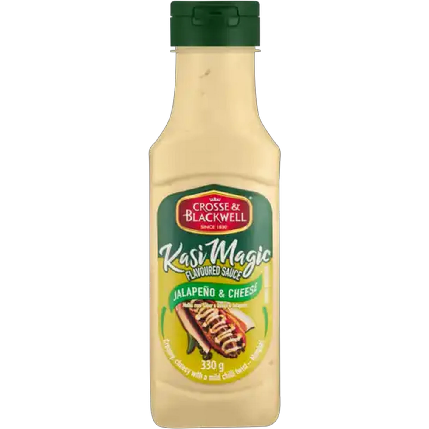 Image of Crosse & Blackwell Kasi Magic Jalapeño & Cheese Flavoured Sauce 330g