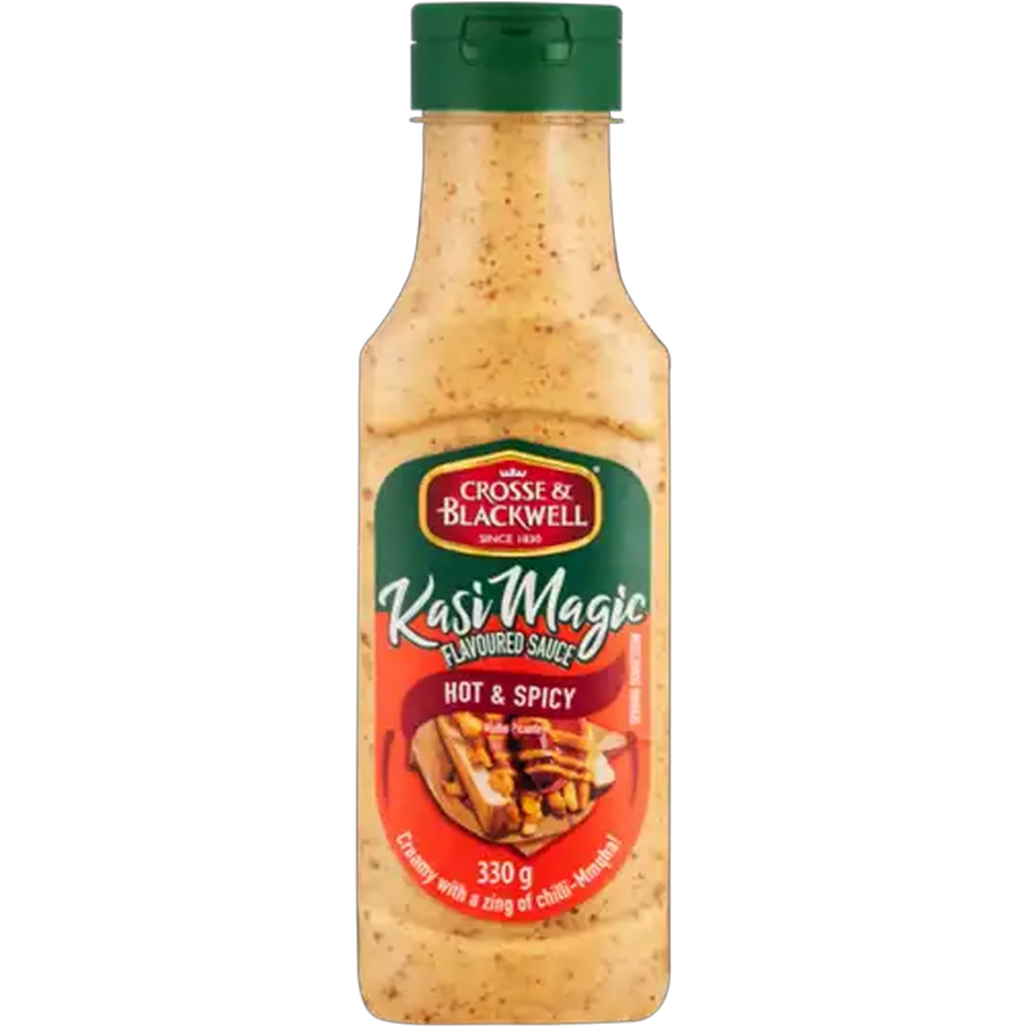 Image of Crosse & Blackwell Kasi Magic Hot & Spicy Flavoured Sauce 330g