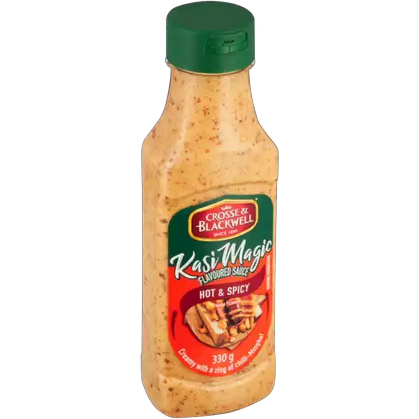 Image of Crosse & Blackwell Kasi Magic Hot & Spicy Flavoured Sauce 330g