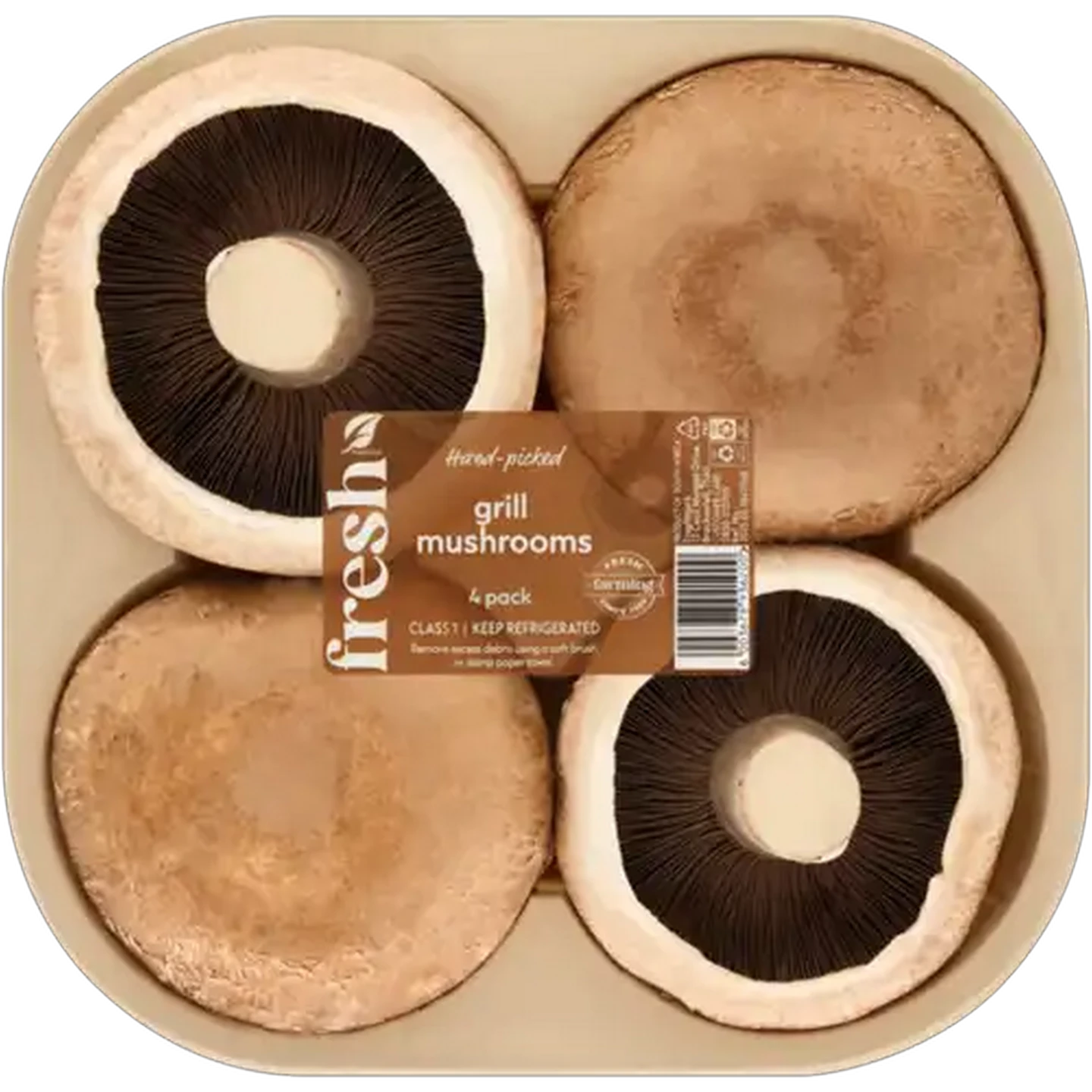 Image of Grill Mushrooms 4s