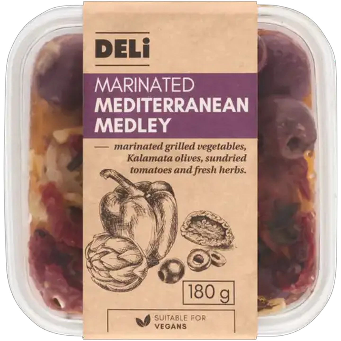 Image of Deli Marinated Mediterranean Medley 180g