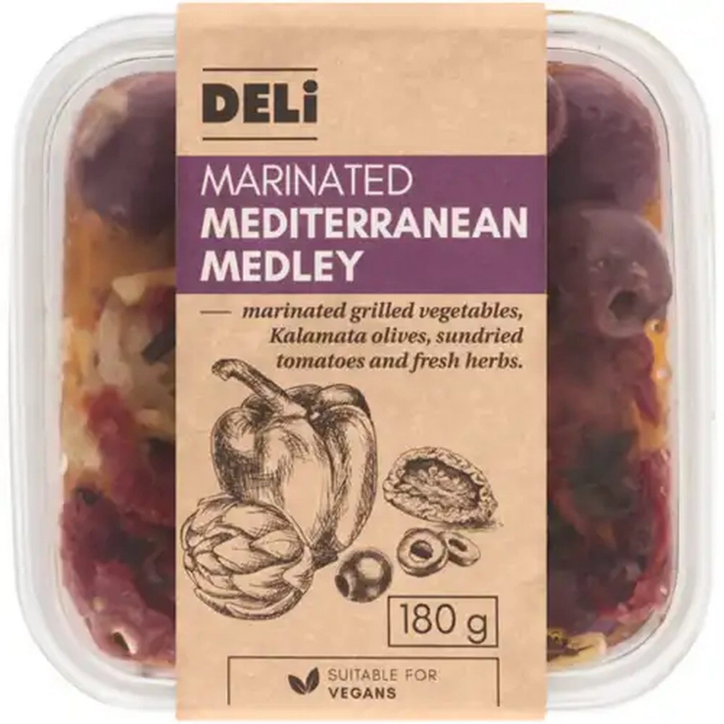Image of Deli Marinated Mediterranean Medley 180g
