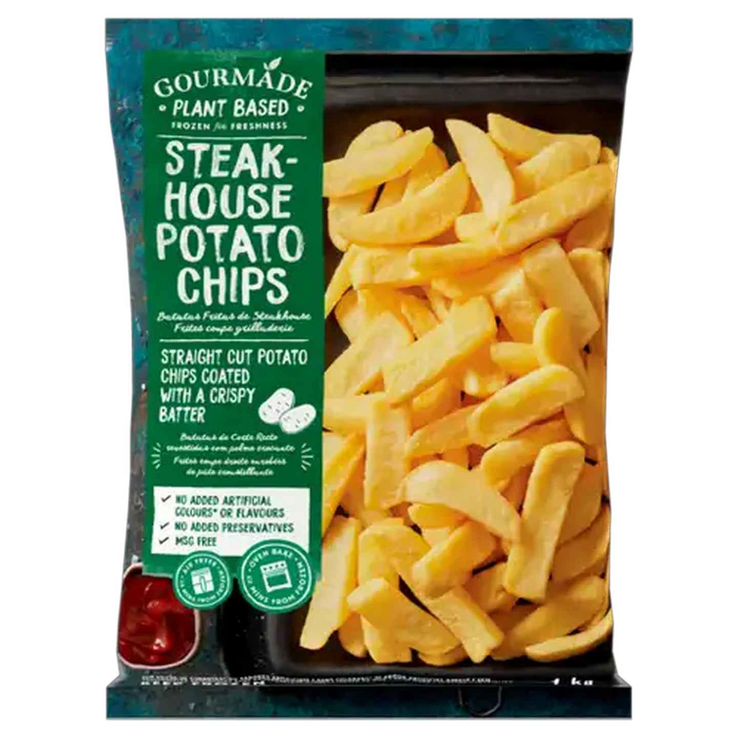 Image of Gourmade Frozen Steakhouse Potato Chips 1kg