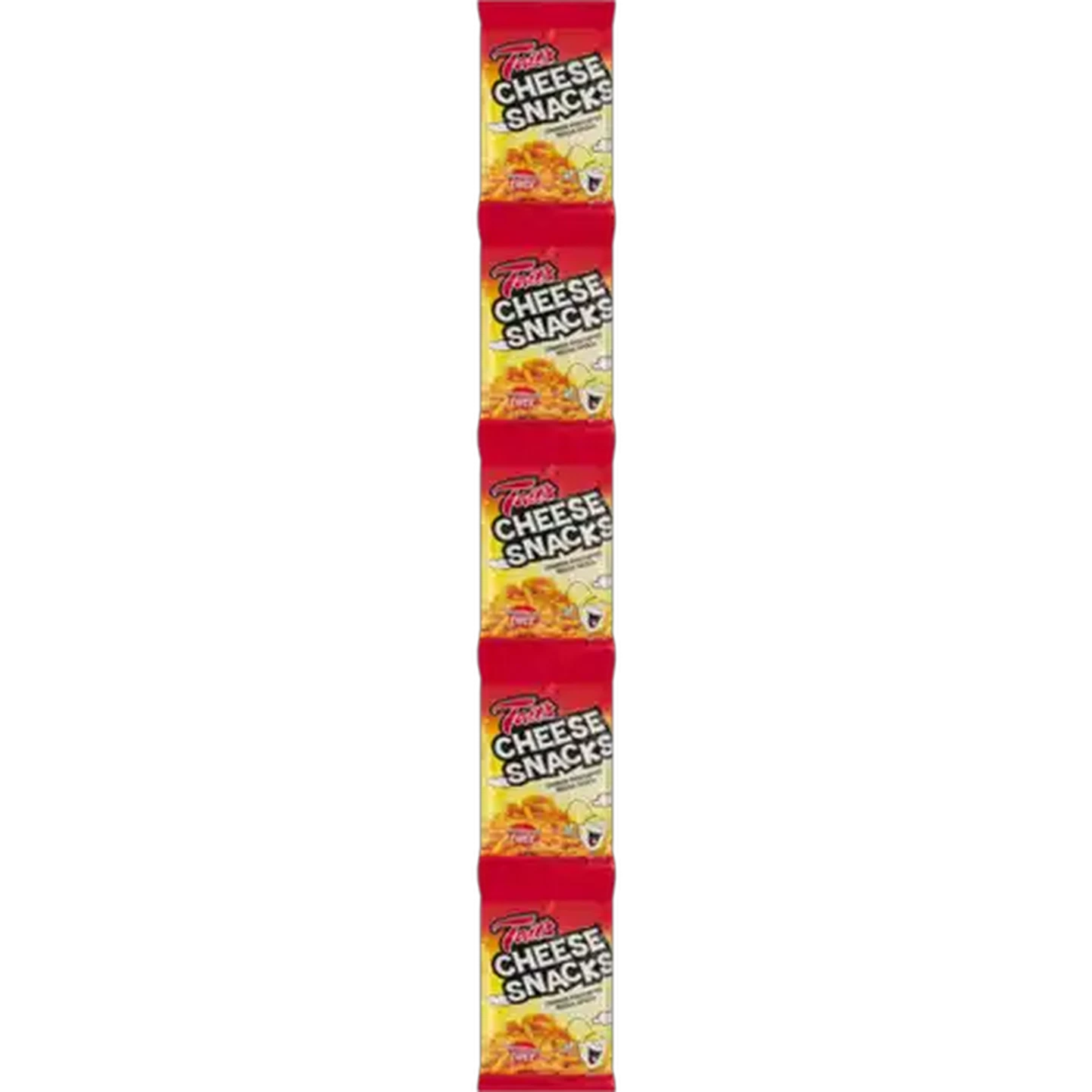 Image of Tait's Cheese Snacks Strip Packets 5 x 24g