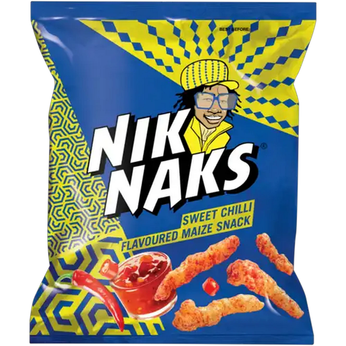 Image of NikNaks Sweet Chilli Flavoured Maize Snack 135g