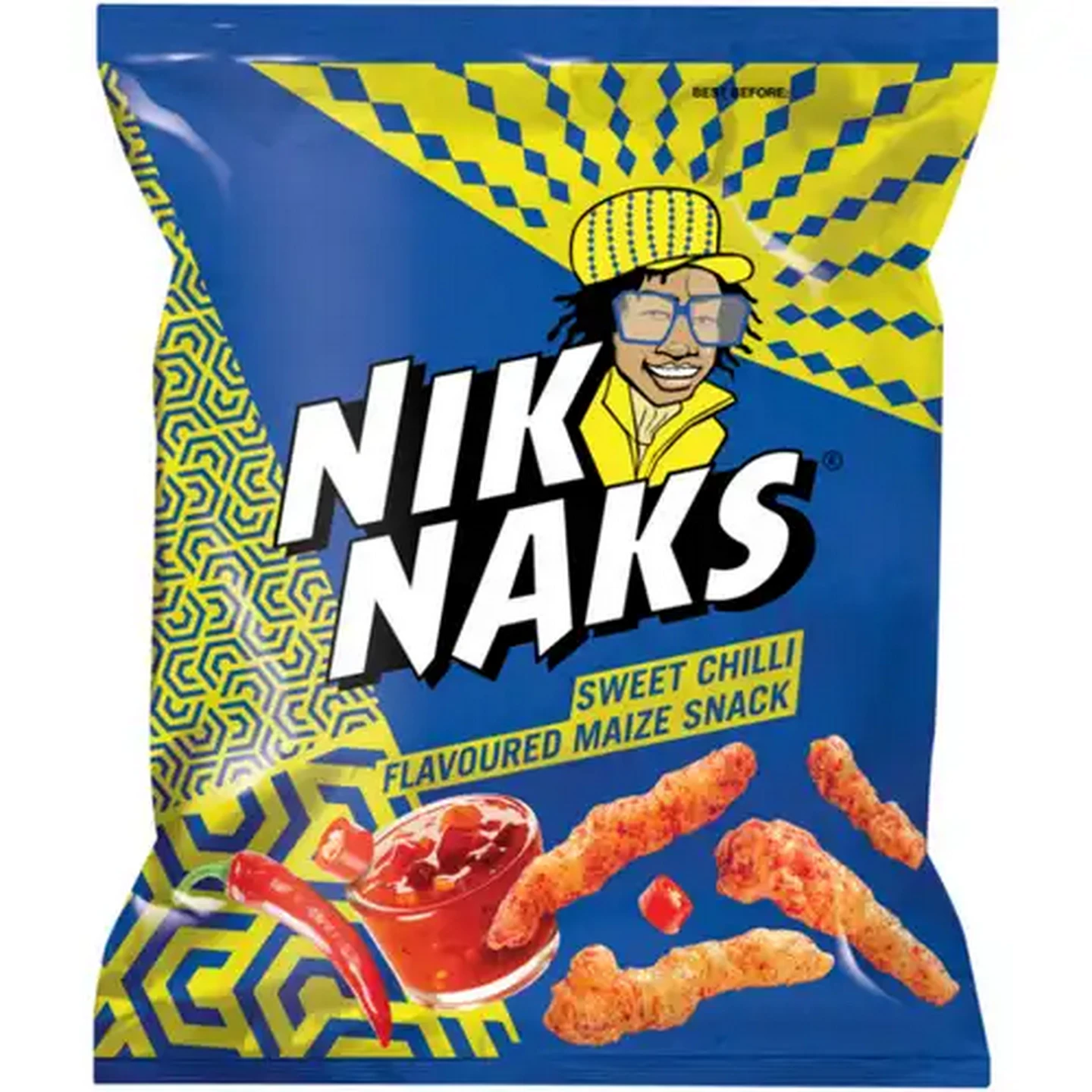 Image of NikNaks Sweet Chilli Flavoured Maize Snack 135g