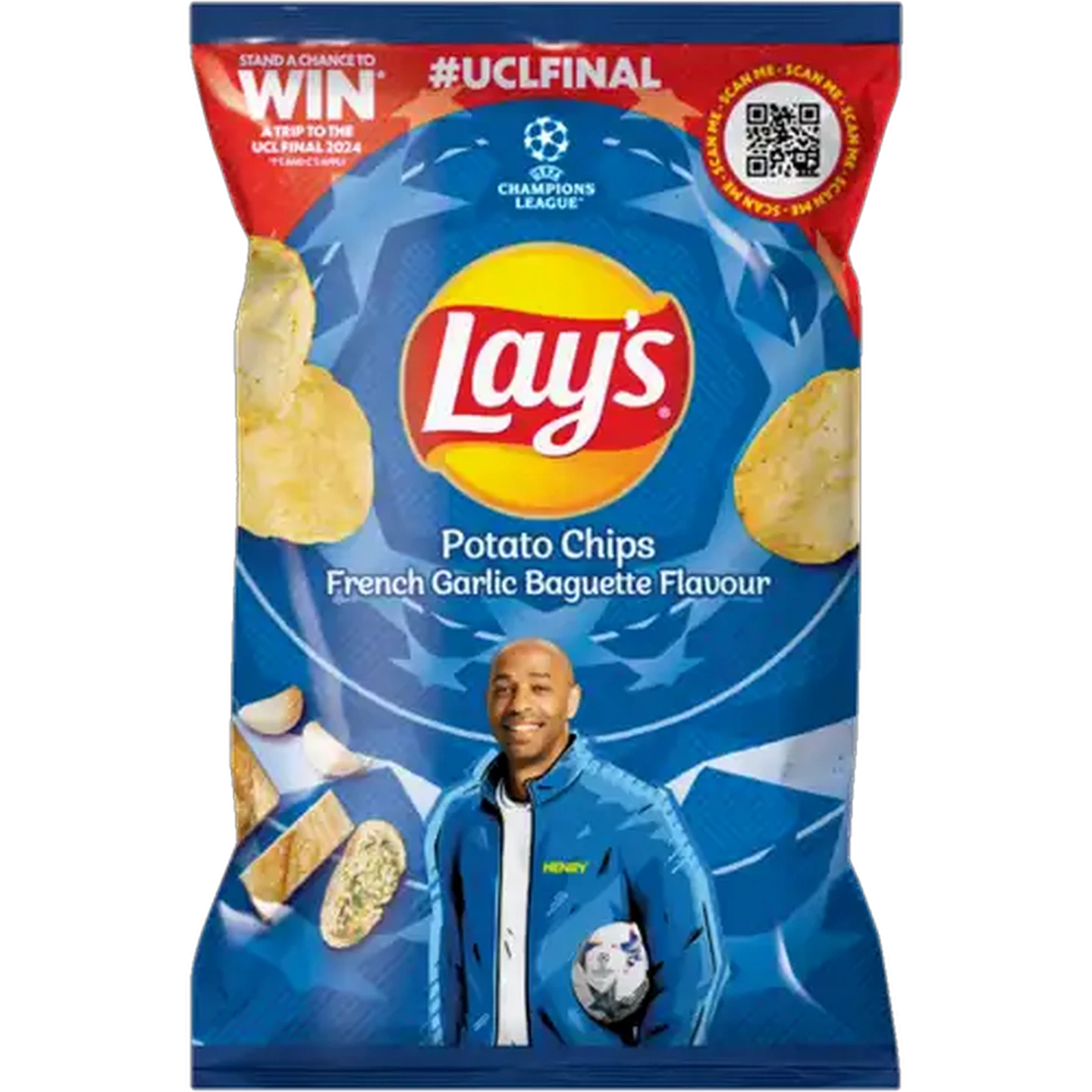 Image of Lay's French Garlic Baguette Flavour Potato Chips 120g
