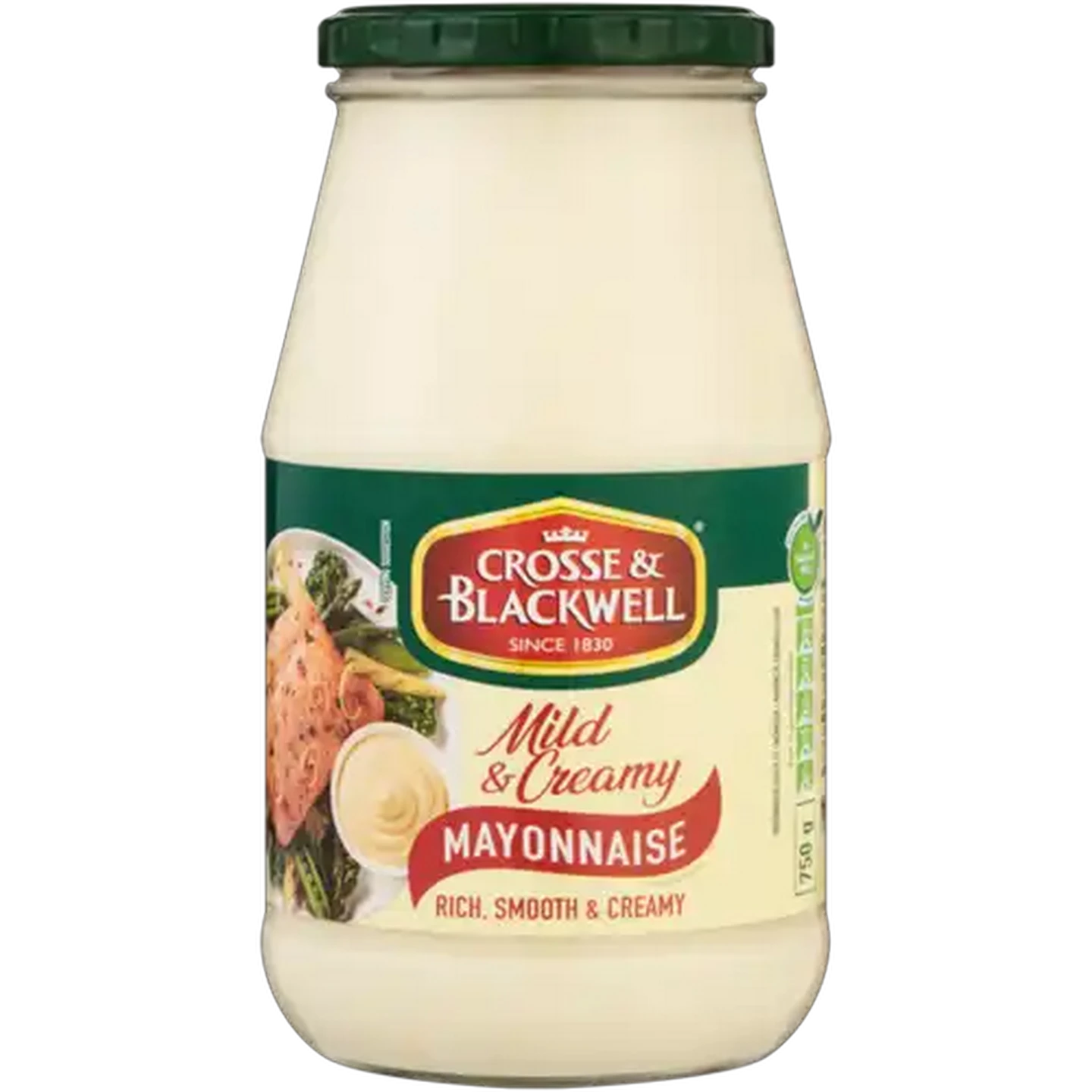 Image of Crosse & Blackwell Mild & Creamy Mayonnaise Jar 750g