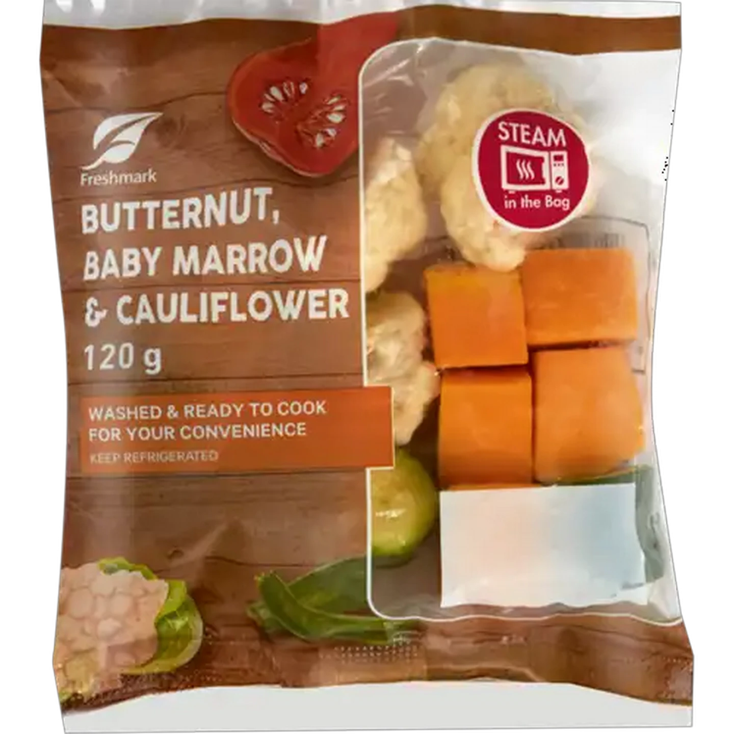 Image of Butternut, Baby Marrow & Cauliflower Pack 120g