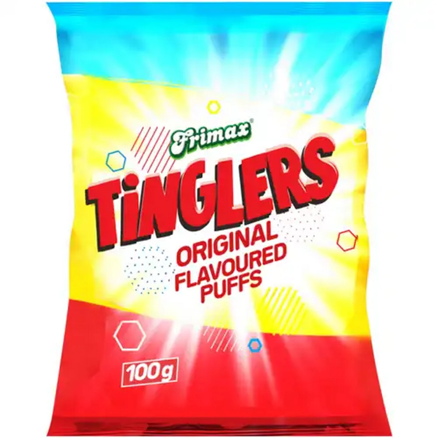 Image of Frimax Tinglers Original Flavoured Puffs Bag 100g