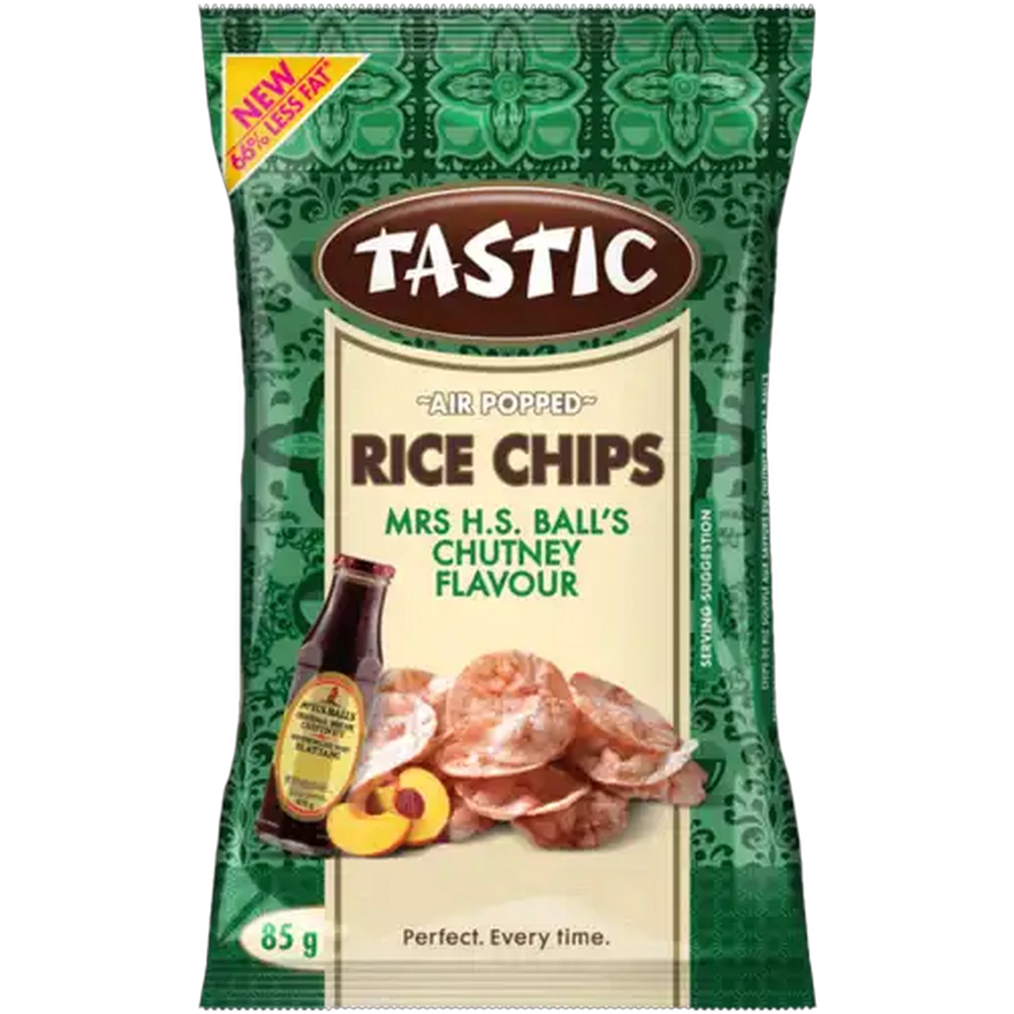 Image of Tastic Mrs Ball's Chutney Flavour Rice Chips 85g