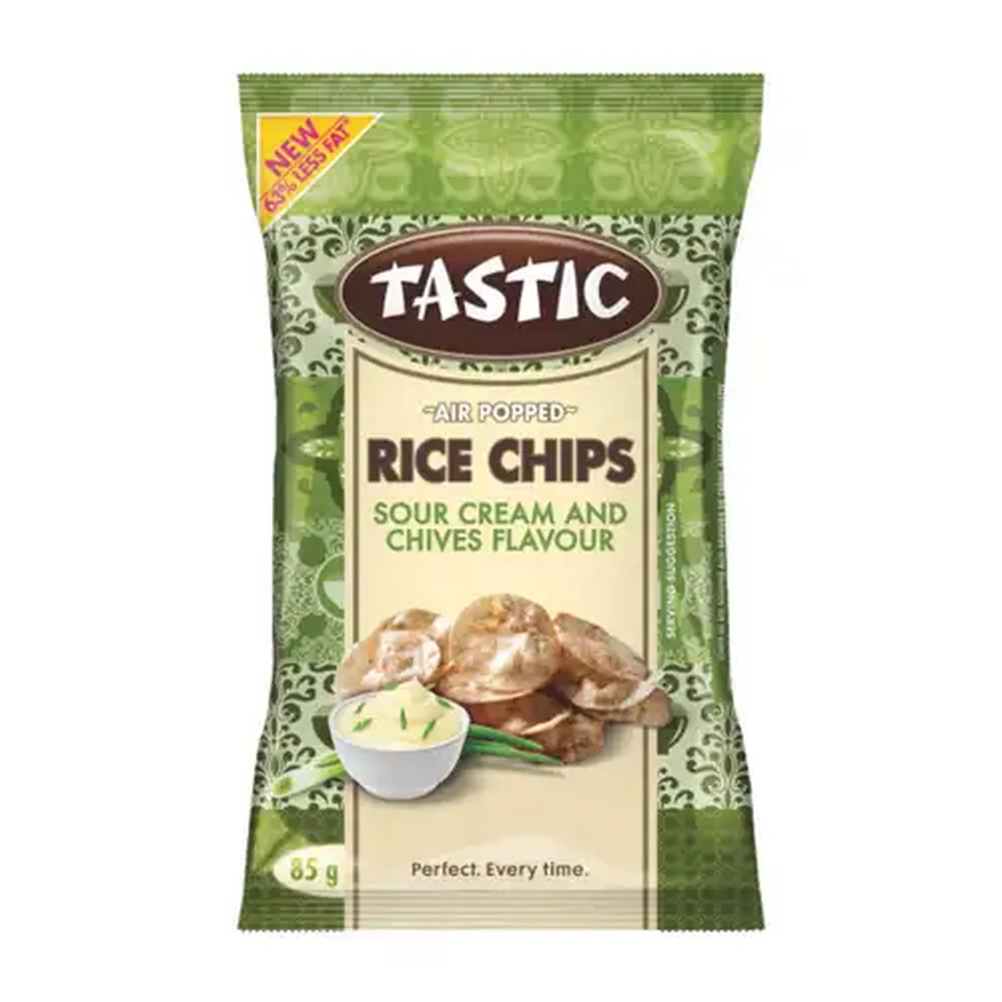 Image of Tastic Sour Cream & Chives Flavour Rice Chips 85g