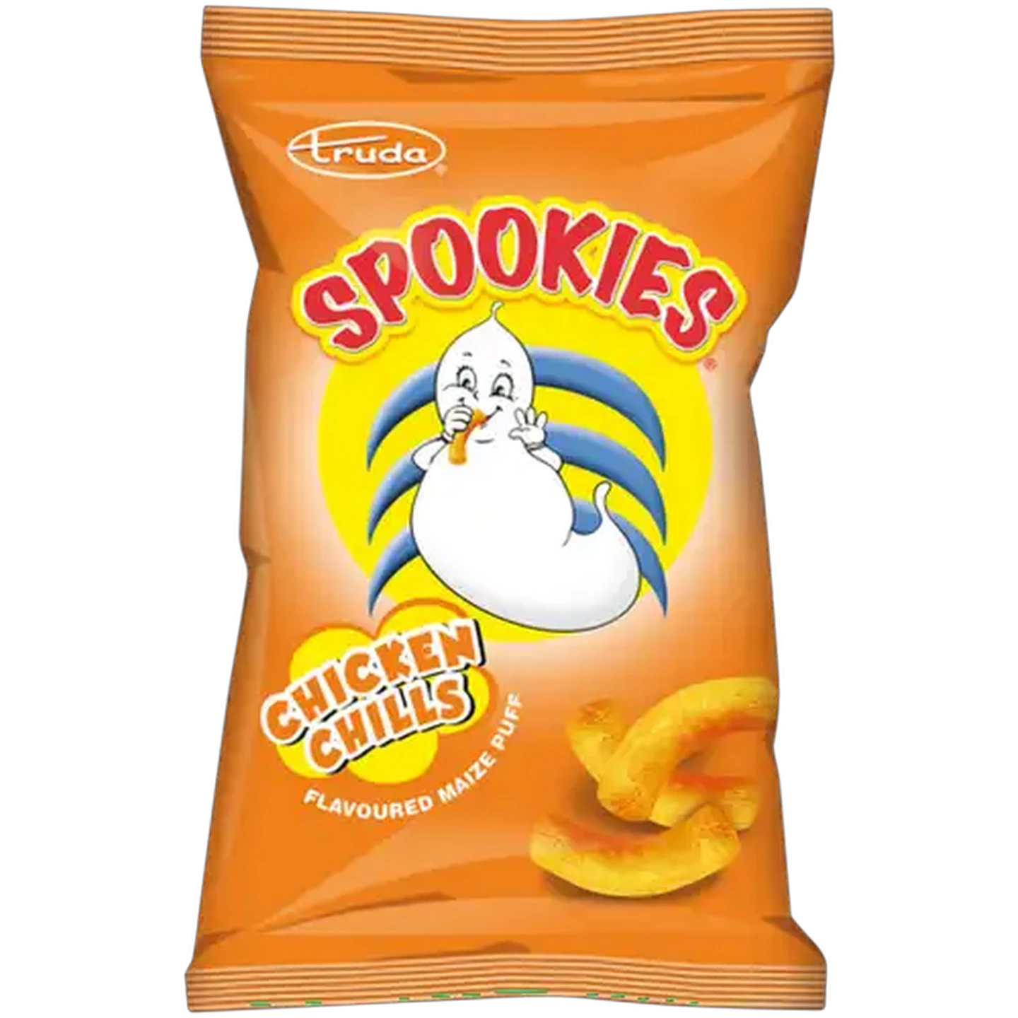 Image of Truda Spookies Chicken Chills Chicken Flavoured Maize Puffs 100g