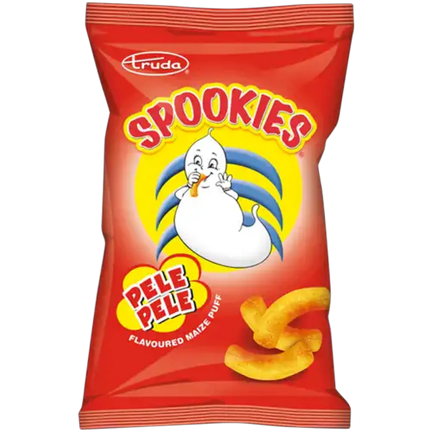 Image of Truda Spookies Pele Pele Flavoured Maize Puff 100g