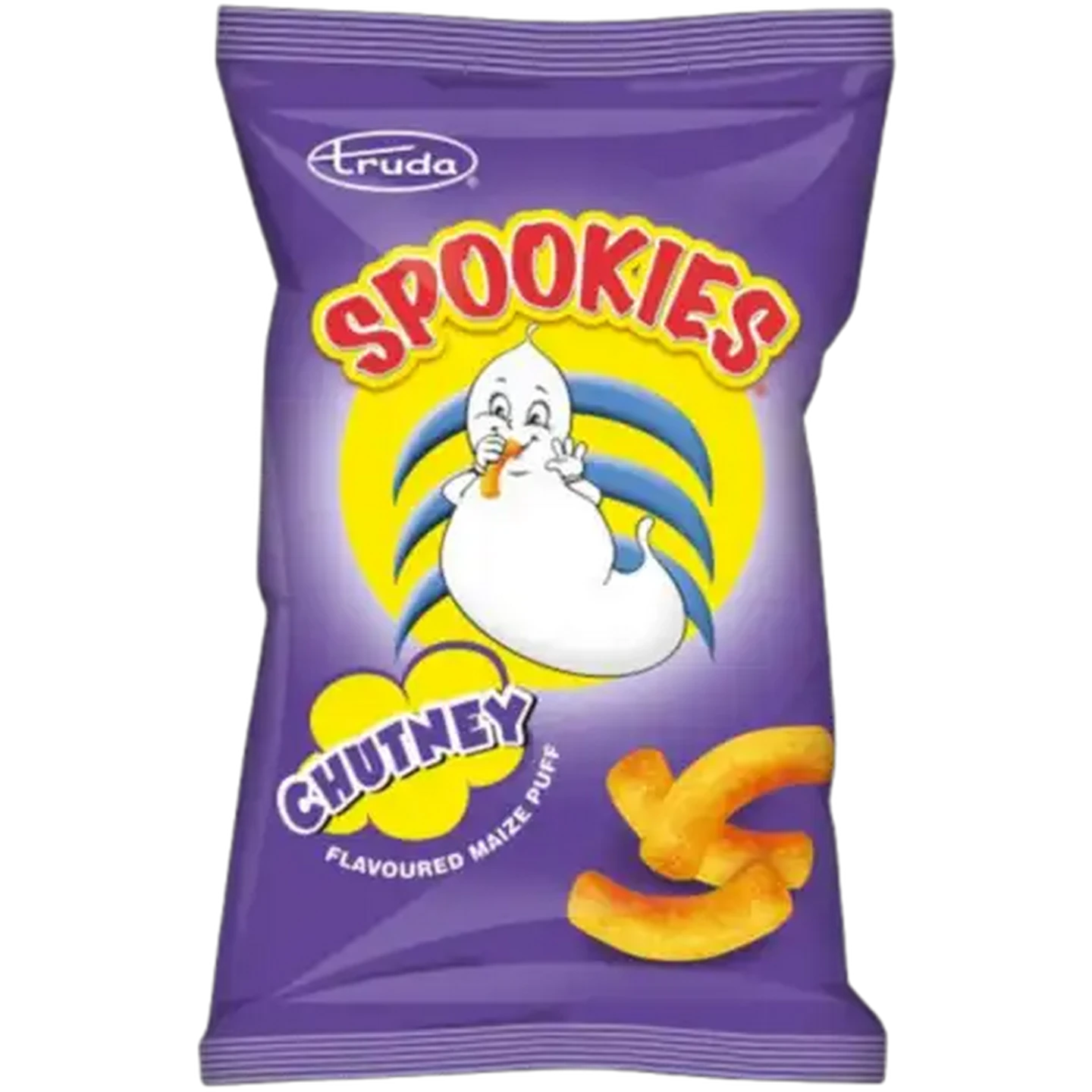 Image of Truda Spookies Chutney Flavoured Maize Puffs 100g