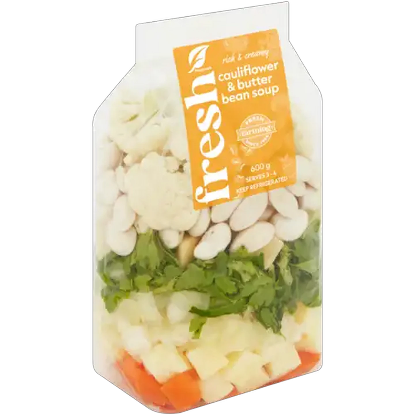 Image of Cauliflower & Butter Bean Soup Veg Mix 600g