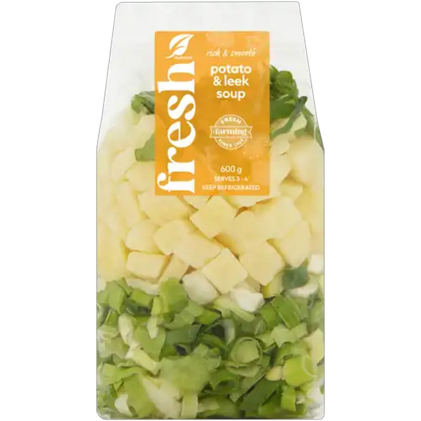 Image of Potato & Leek Soup Veg Mix 600g