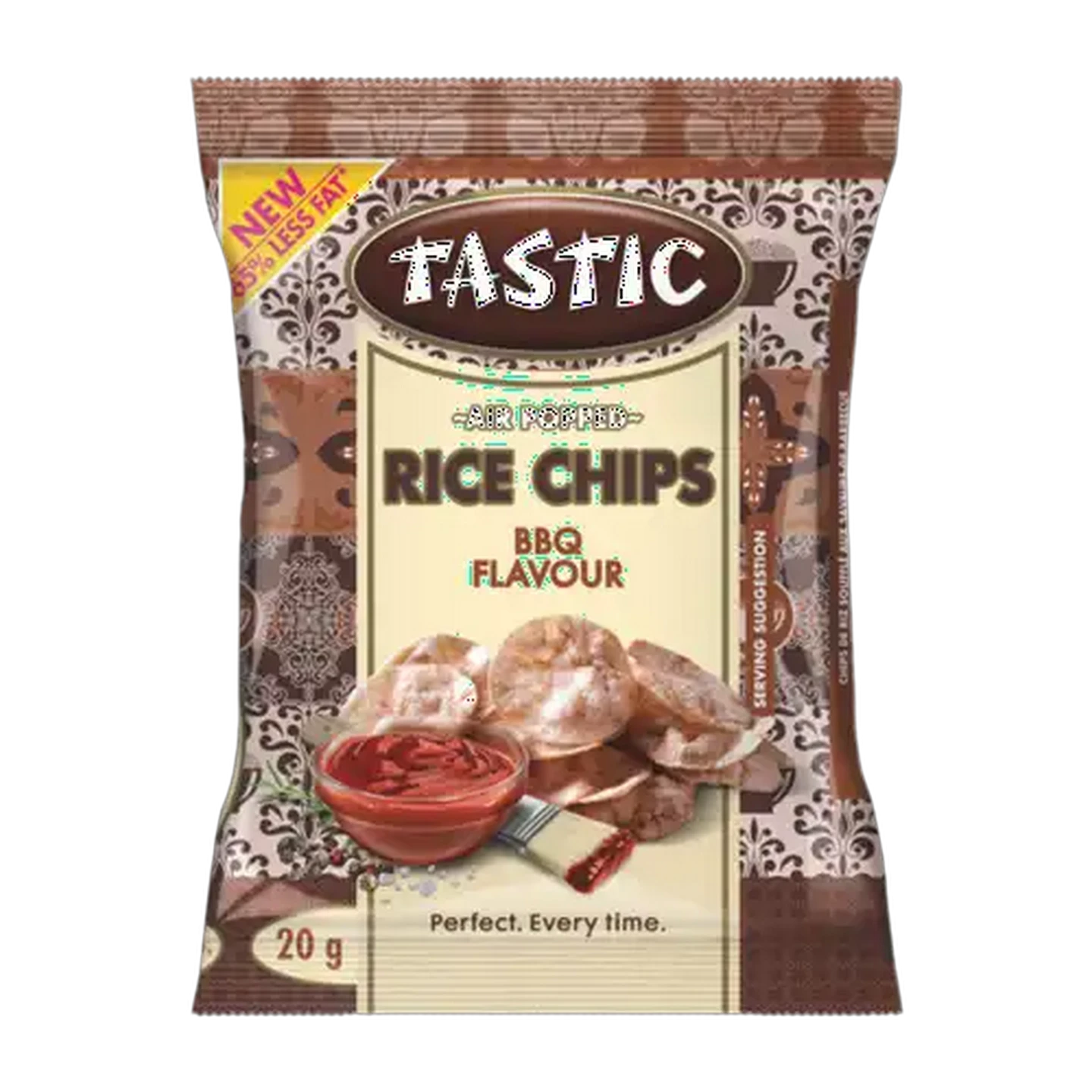 Image of Tastic BBQ Flavour Air Popped Rice Chips 20g
