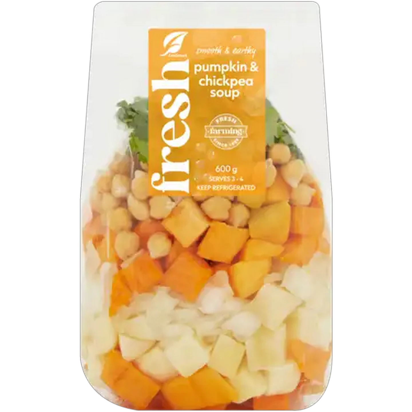 Image of Pumpkin & Chickpea Soup Veg Mix 600g