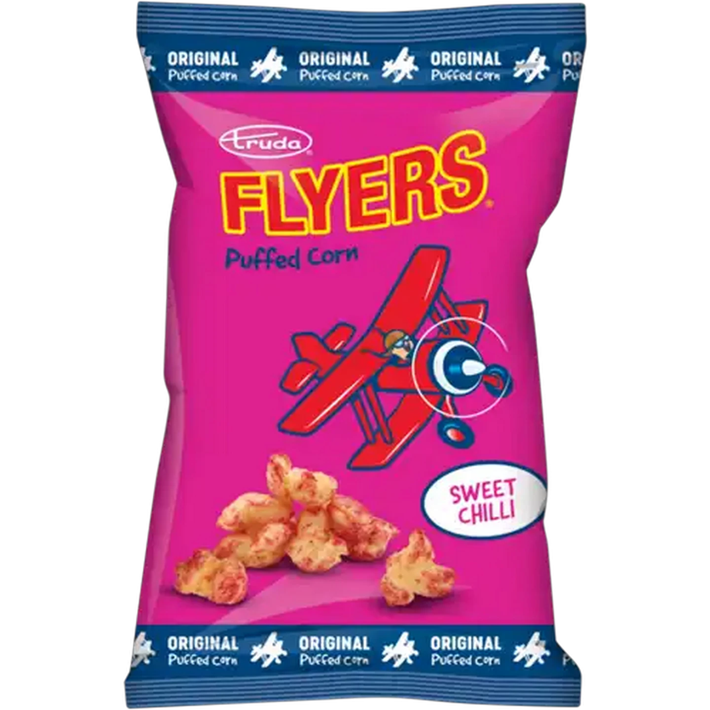 Image of Truda Flyers Sweet Chilli Puffed Corn 100g