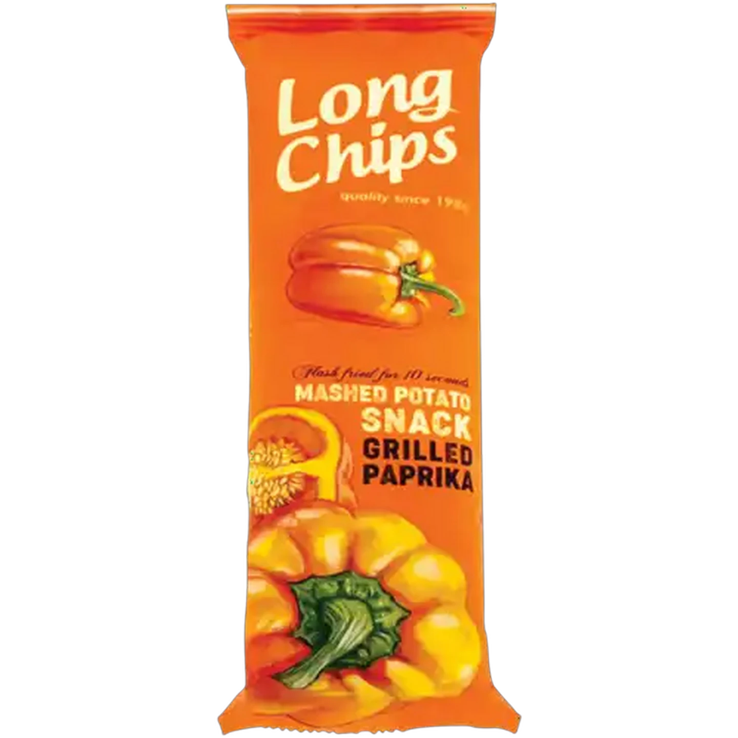 Image of Long Chips Grilled Paprika Mashed Potato Snack 75g