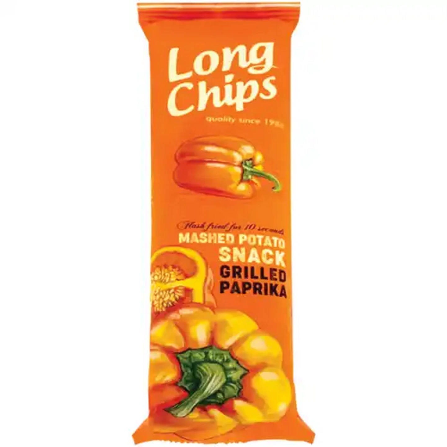 Image of Long Chips Grilled Paprika Mashed Potato Snack 75g