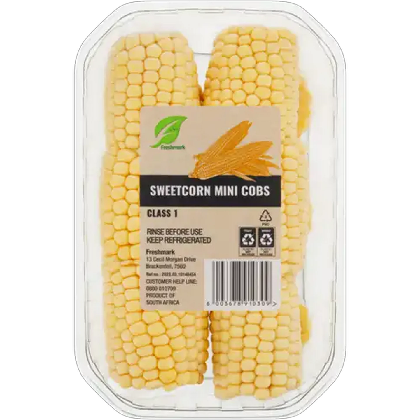 Image of Sweetcorn Mini Cobs 750g
