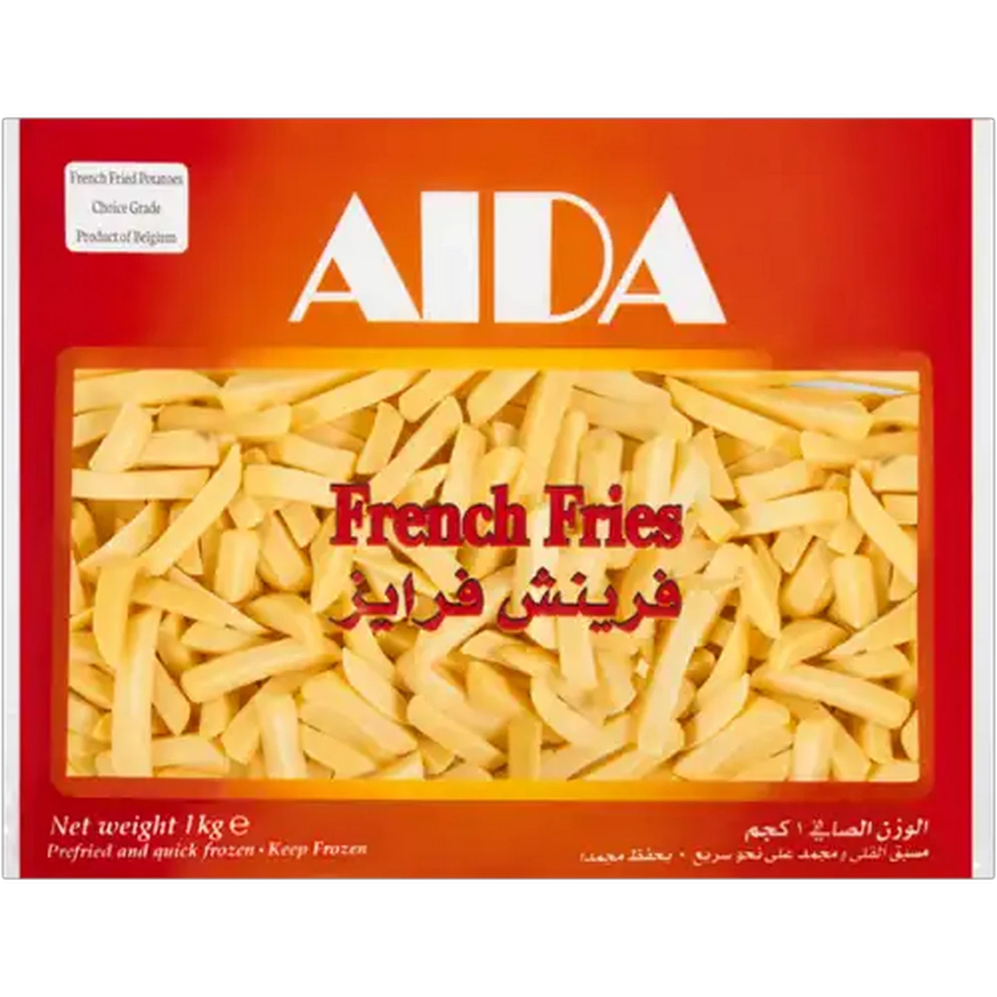 Image of AIDA Frozen French Fries 1kg