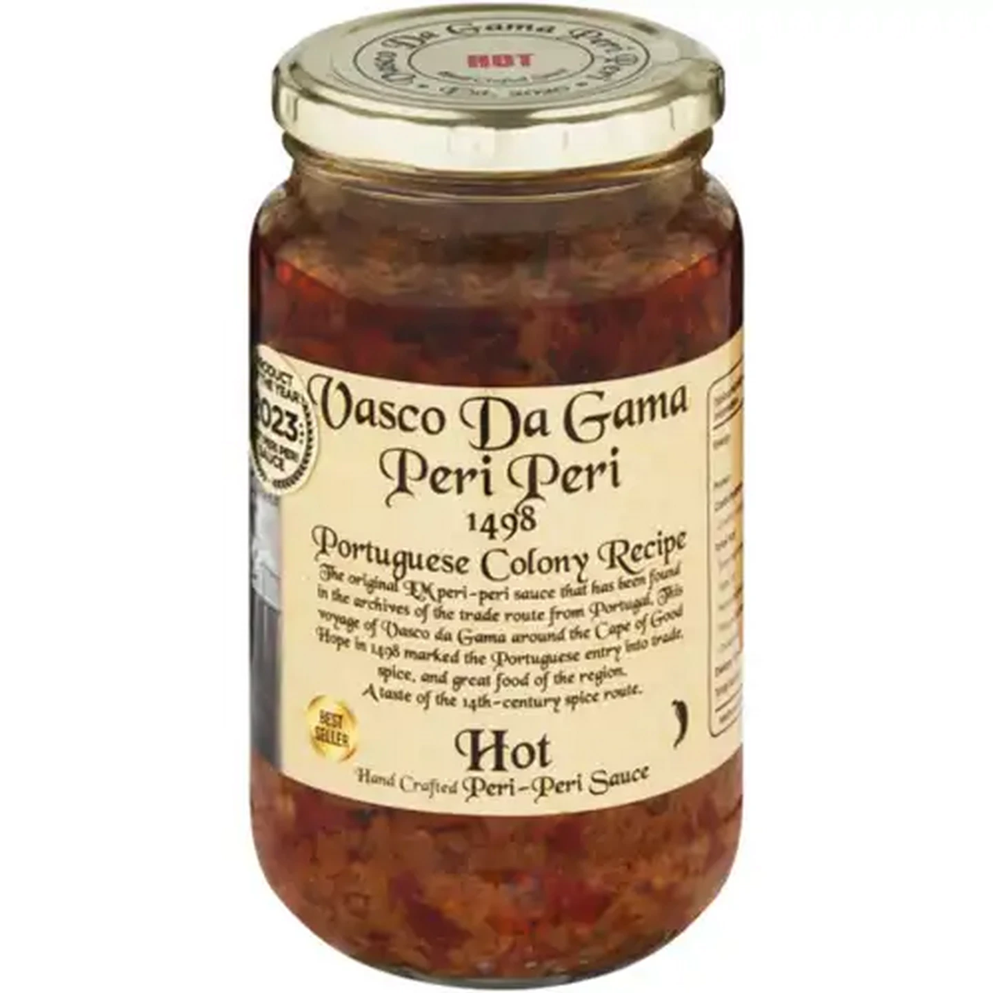 Image of Vasco Da Gama Hot Peri Peri Sauce 375ml