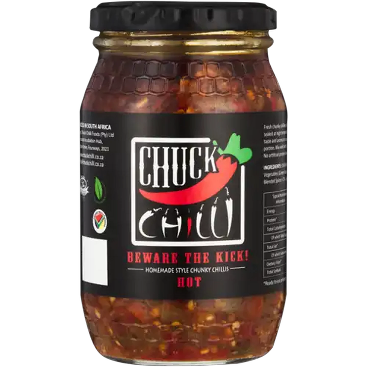 Image of Chuck Chilli Hot Relish 350ml