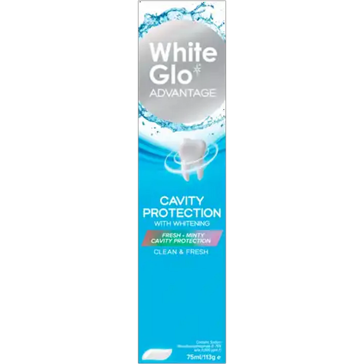 Image of White Glo Advantage Cavity Protection Toothpaste 75ml