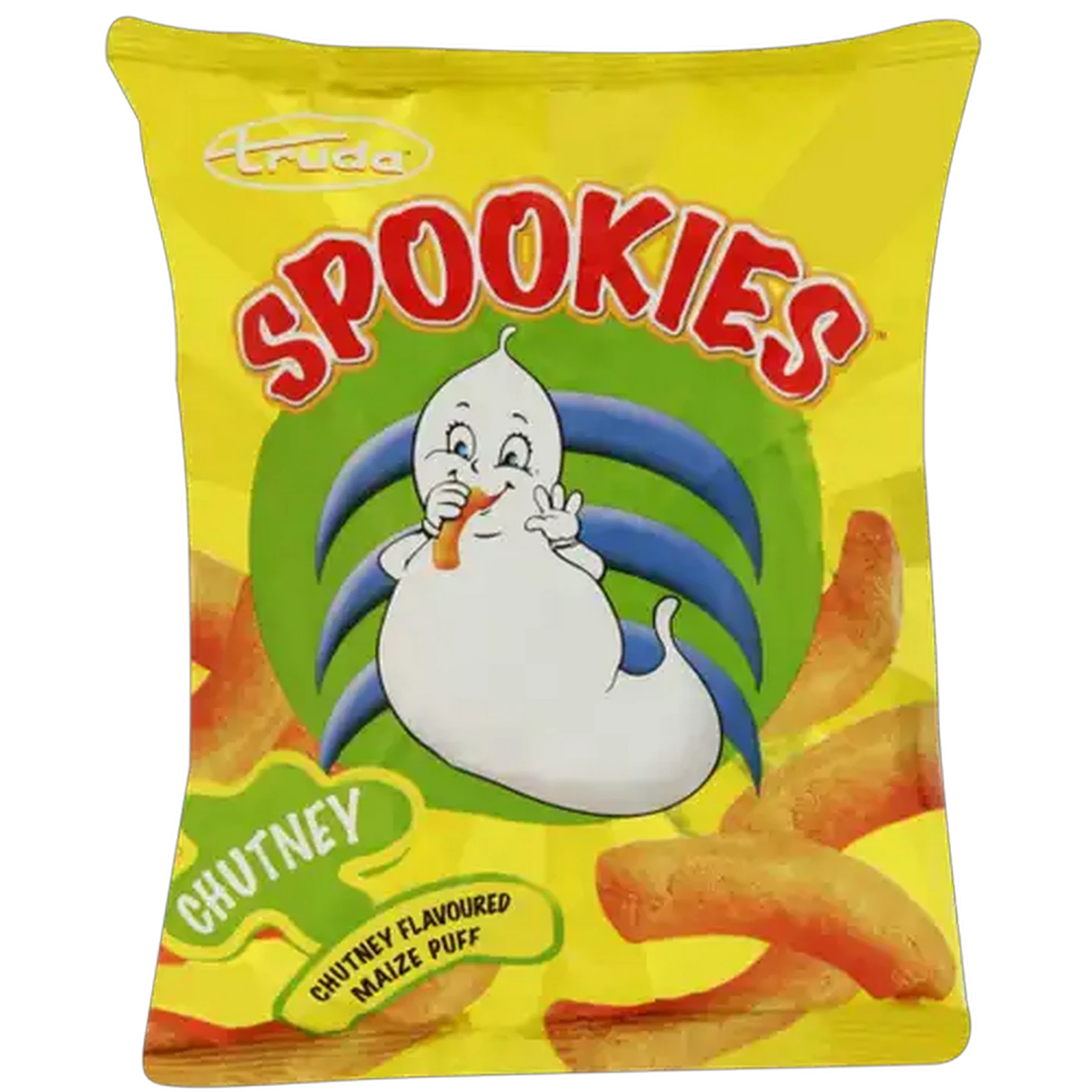 Image of Truda Spookies Chutney Flavoured Maize Puff 50g