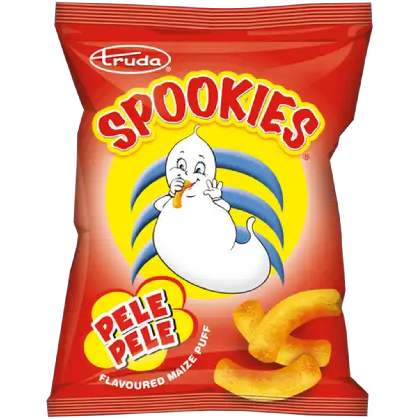Image of Truda Spookies Pele Pele Flavoured Maize Puff 50g