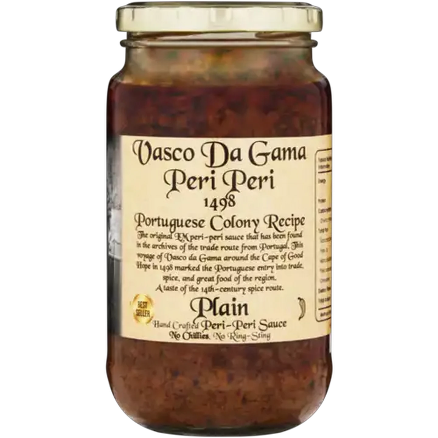 Image of Vasco Da Gama Plain Peri Peri Sauce 375ml