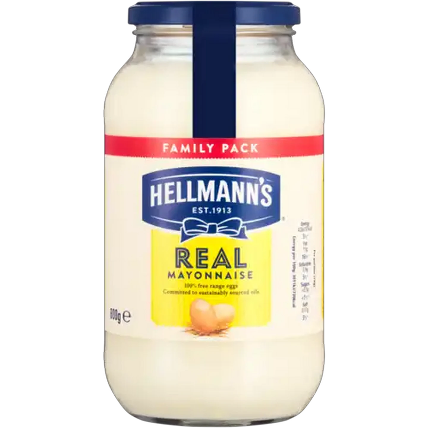 Image of Hellmann's Real Mayonnaise 800g