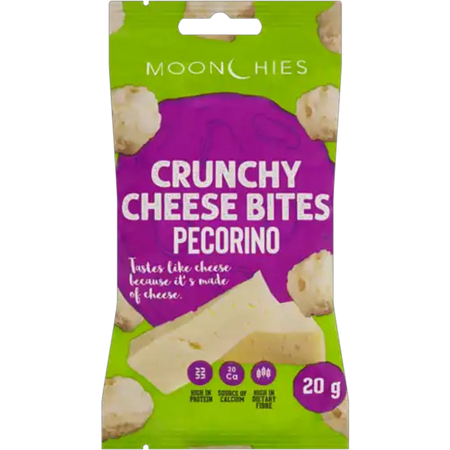 Image of Moonchies Crunchy Pecorino Cheese Bites 20g