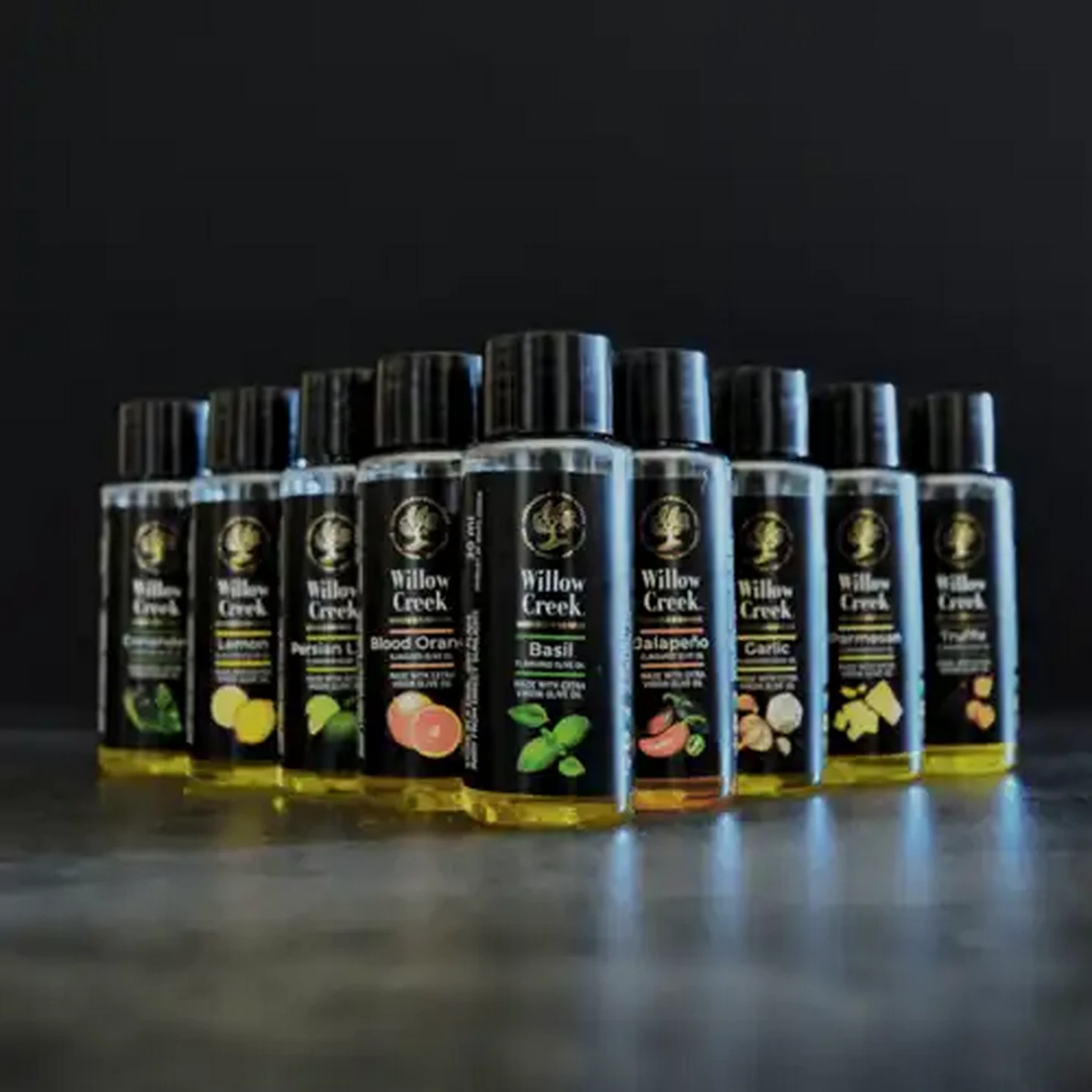 Image of Willow Creek Flavoured Olive Oil Gift Set 9 x 30ml