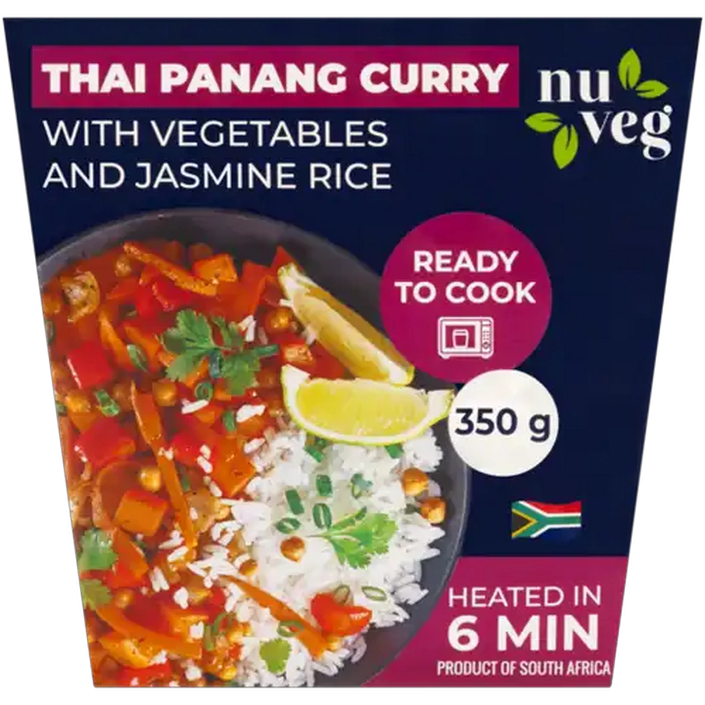 Image of Nuveg Frozen Thai Panang Curry 350g
