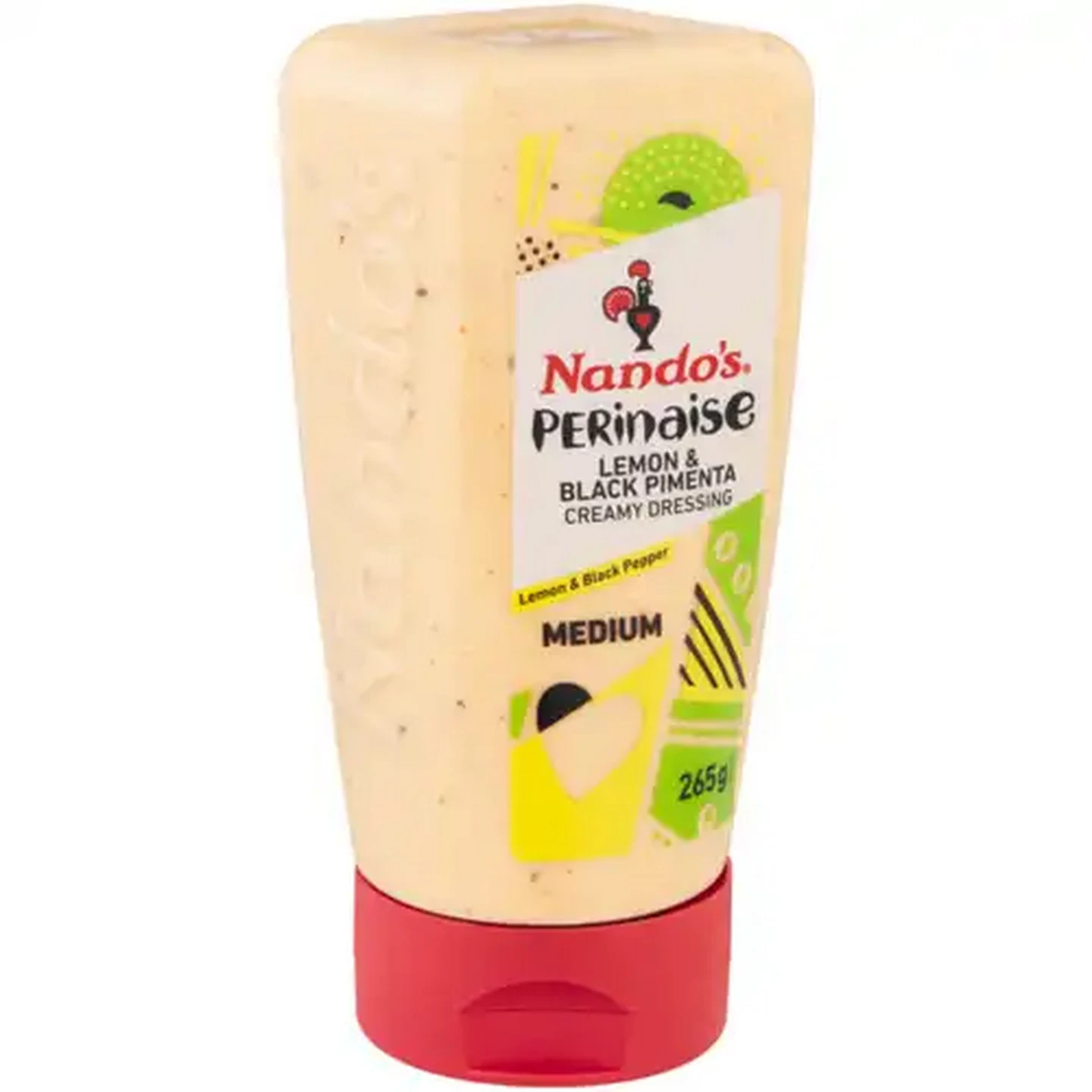 Image of Nando's Perinaise Medium Lemon & Black Pimenta Creamy Dressing 265g