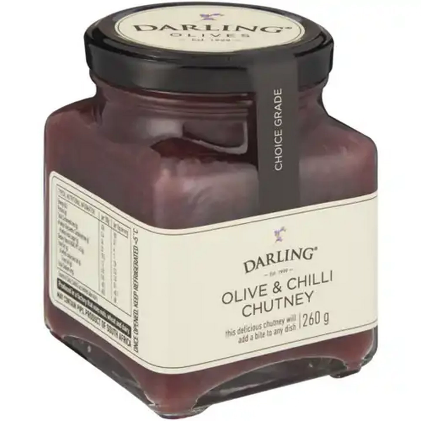 Image of Darling Olive & Chilli Chutney 260g