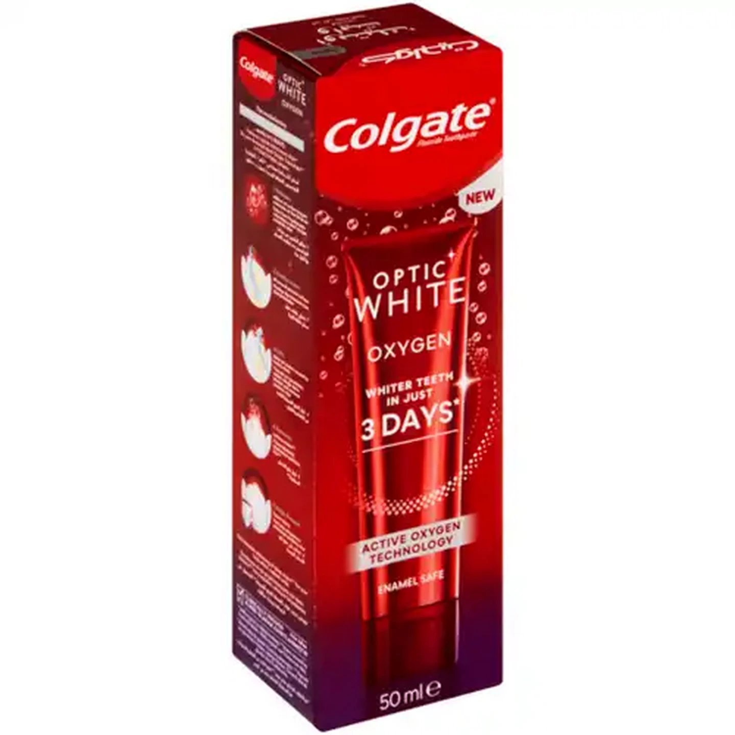 Image of Colgate Optic White Oxygen Toothpaste 50ml