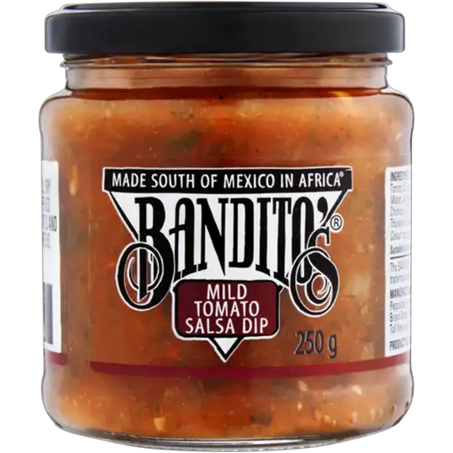 Image of Bandito's Mild Tomato Salsa Dip 250g