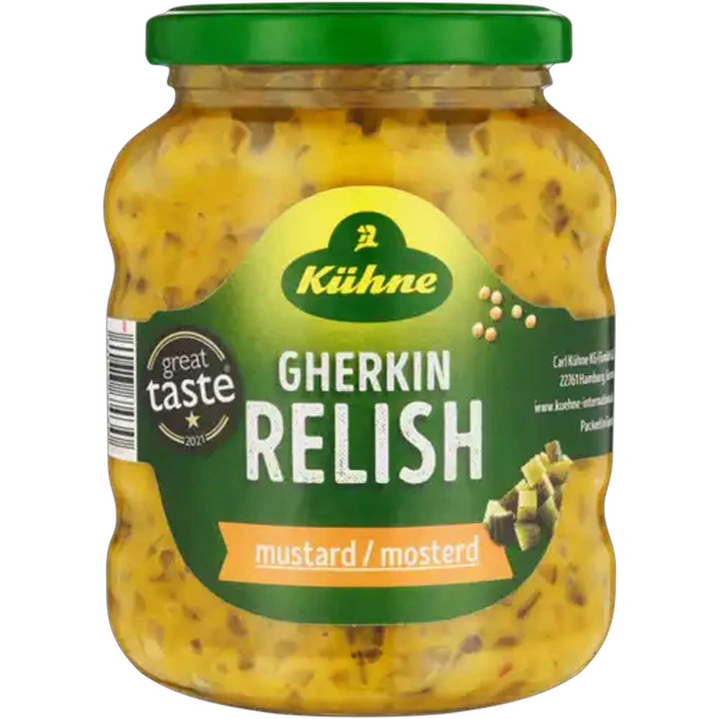 Image of Kühne Gherkin Relish Mustard 350g