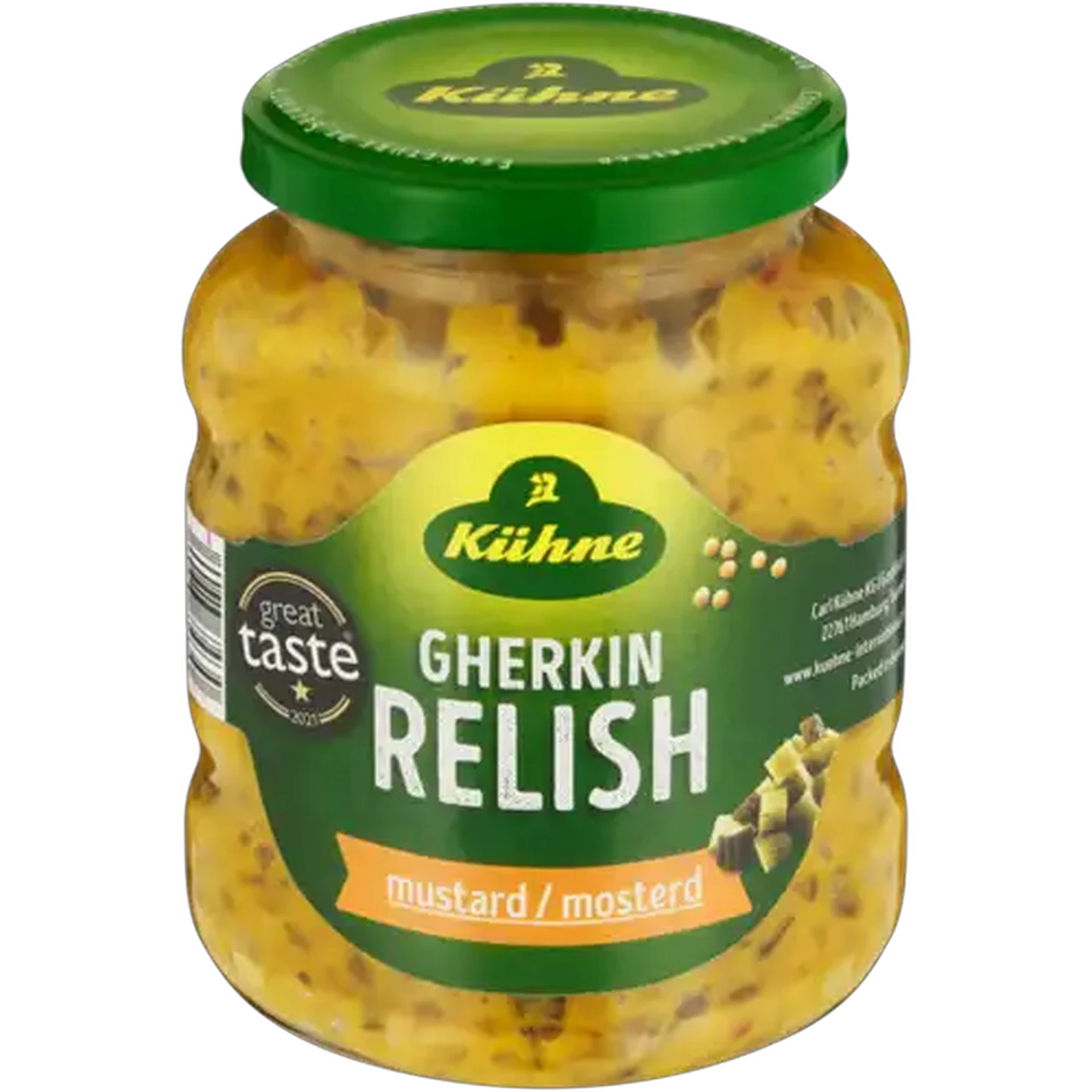 Image of Kühne Gherkin Relish Mustard 350g